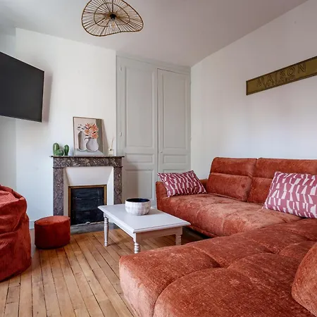 Maison Clim Jardin Parking Centre 8 Personnes 4 Tours