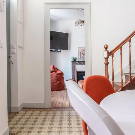 Vakantiehuis Maison Clim Jardin Centre 8 Personnes 4 Tours