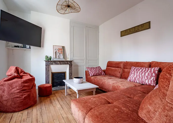 Maison Clim Jardin Centre 8 Personnes 4 * 图尔