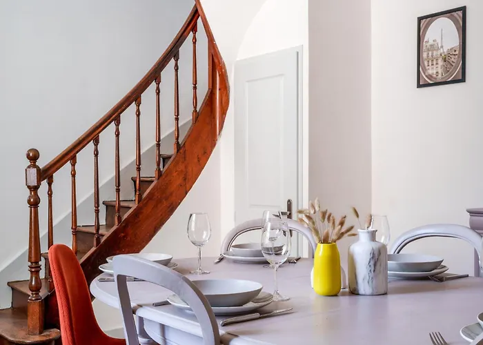 Tatil Evi Maison Clim Jardin Parking Centre 8 Personnes 4 *