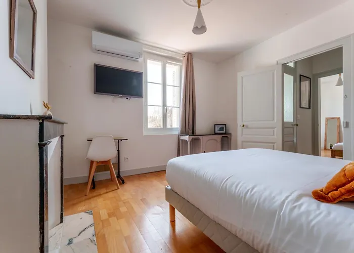 Tatil Evi Maison Clim Jardin Parking Centre 8 Personnes 4